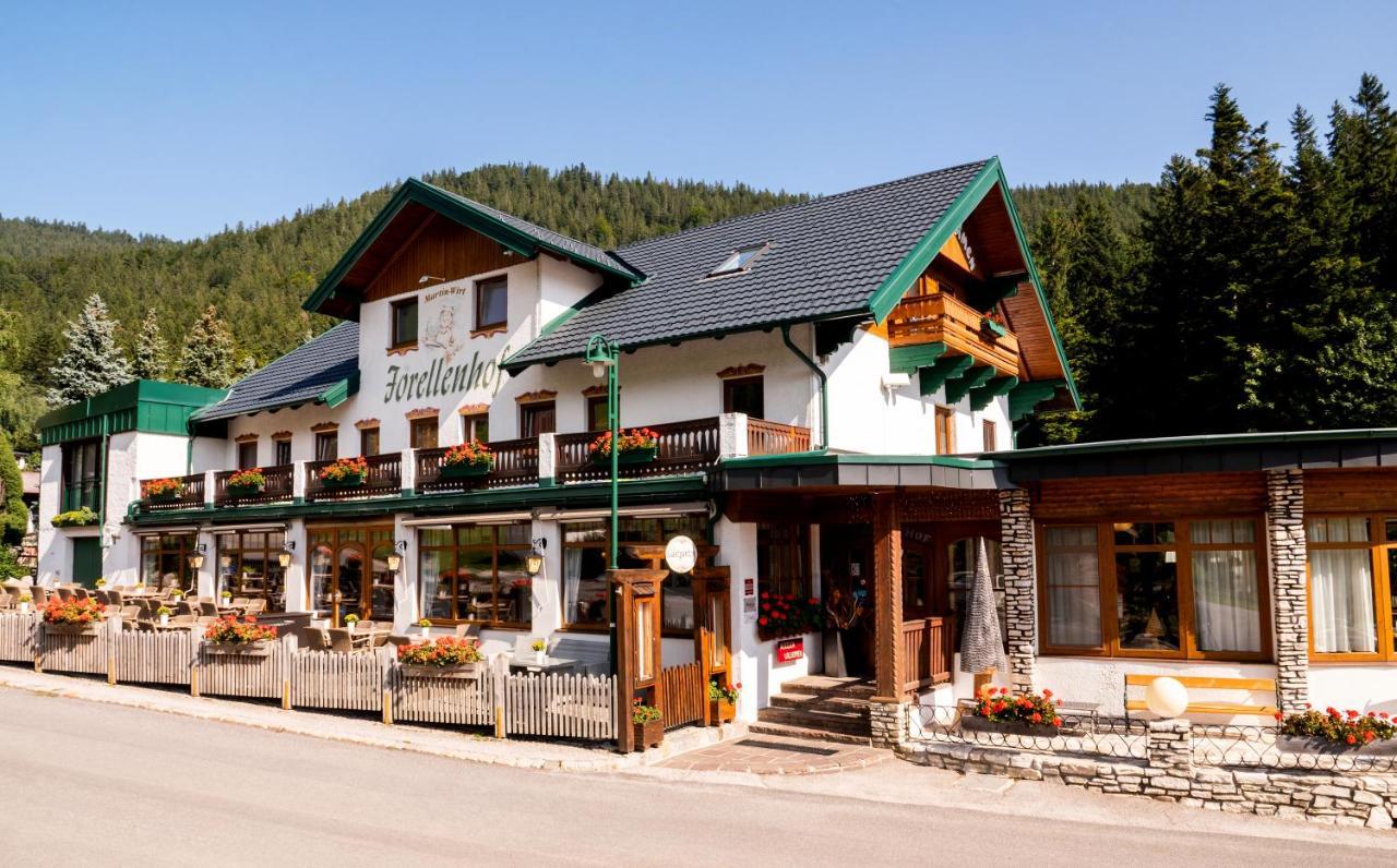Hotel-Restaurant Forellenhof Puchberg am Schneeberg Bagian luar foto